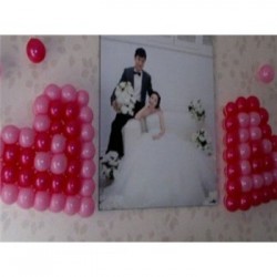 浪漫的室内装饰气球布置方案 郑州祥云彩球